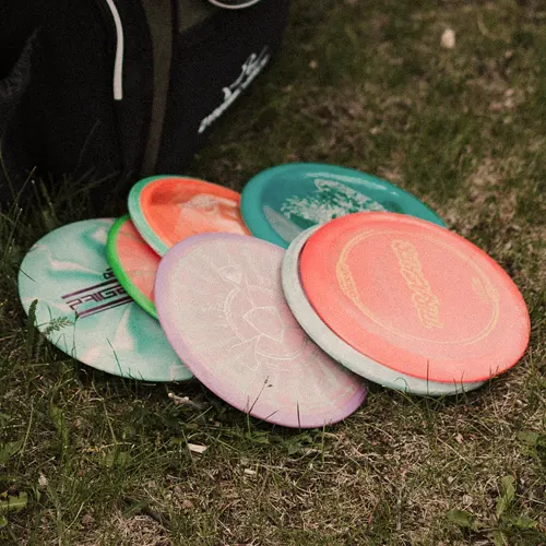 A selection of Discs on the Ground